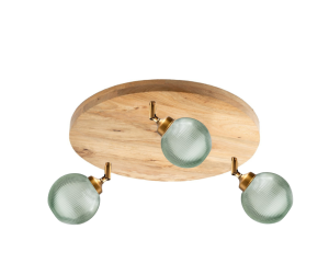 פלטה עץ + זכוכיות 794GRN