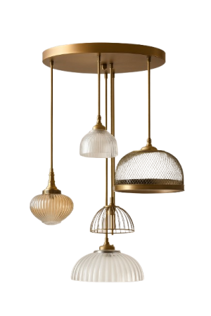 צלחת נחושת חמישייה קרייזי