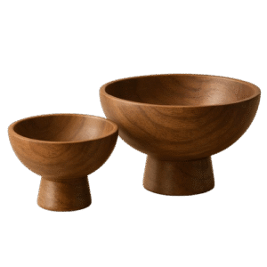 סט קערות הגשה על רגל