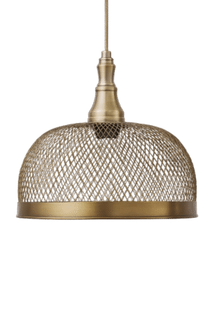 מנורת ברזל רשת נחושת