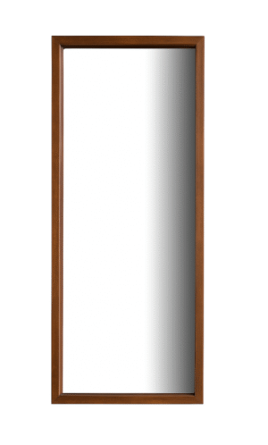 מראת עץ מלבנית L