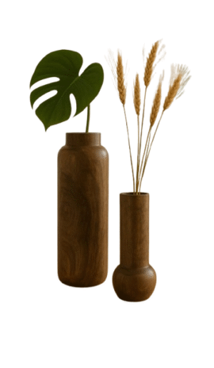 סט אגרטלי עץ יוניק זוגי