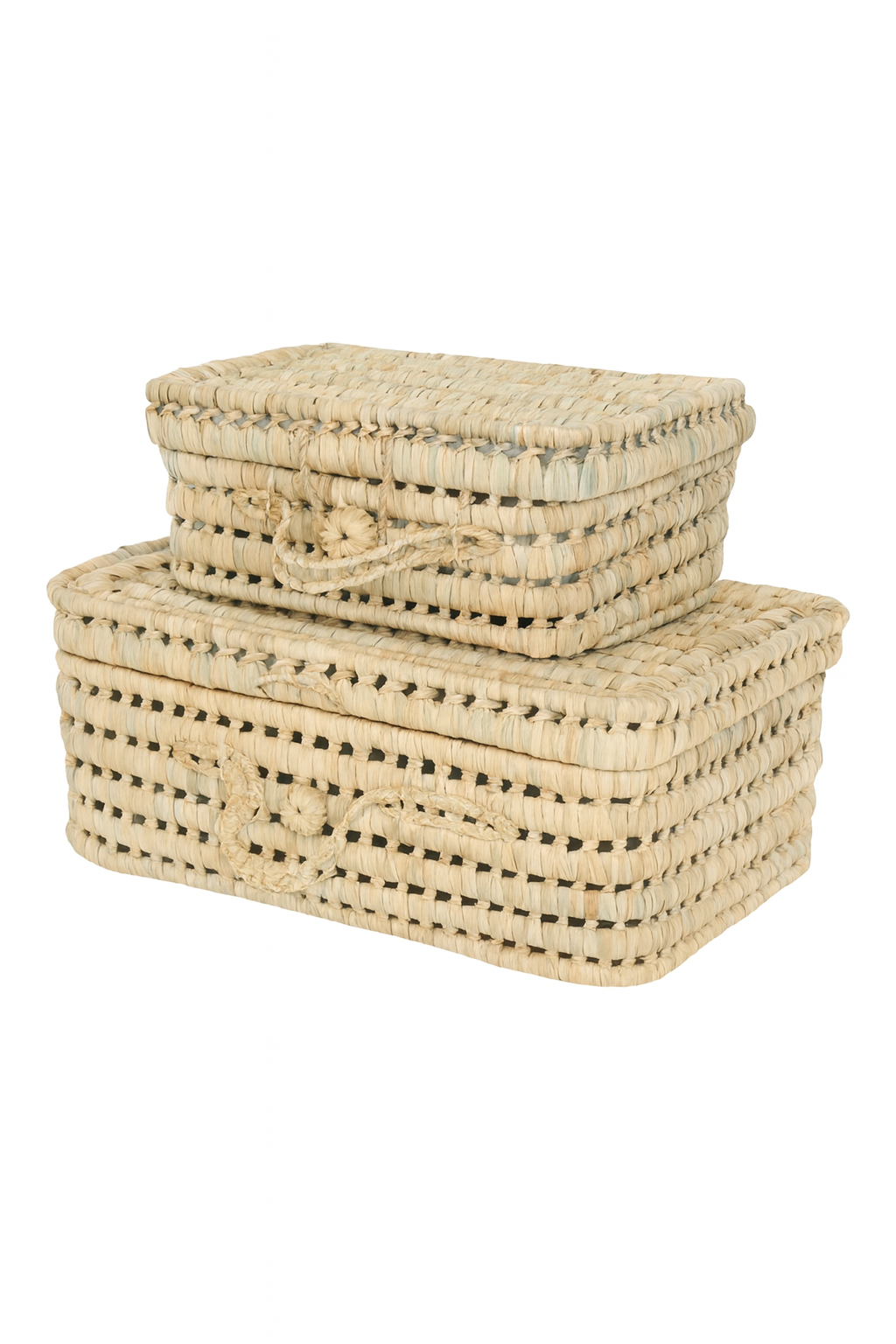 סט מזוודות קש זוגי