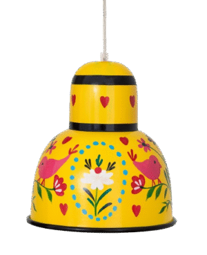 מנורת ילדים כובע קטן צהוב