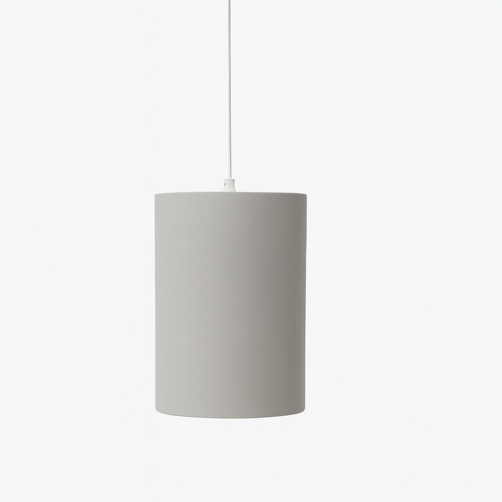 מנורת מתכת לבנה גבוה