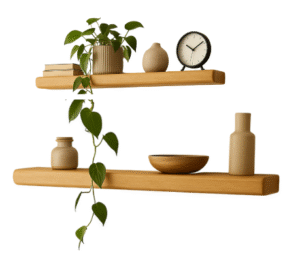 סט מדפים צפים בלוק