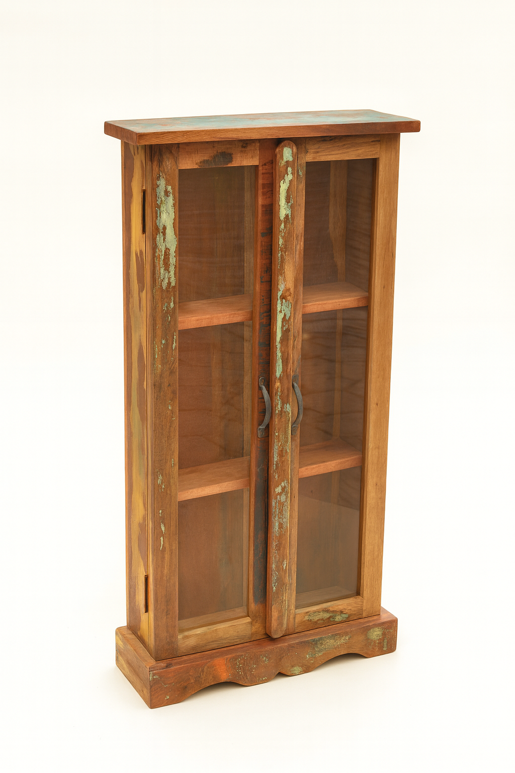 ויטרינה עץ וינטג'