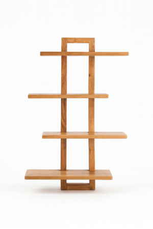 מדף עץ רביעייה פאולו