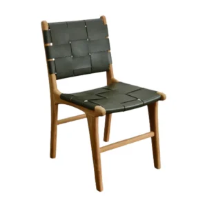 כיסא עור סוהו ירוק