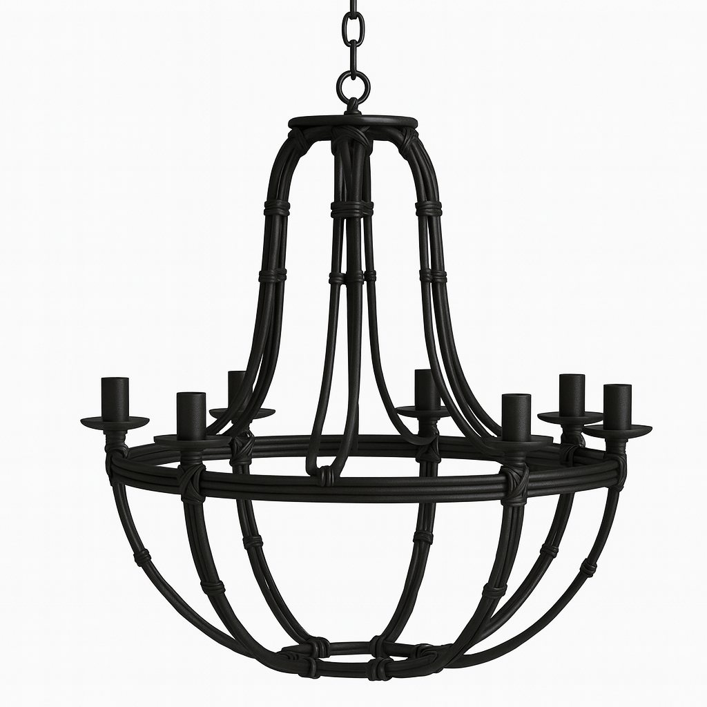 שנדליר ראטן סול שחור