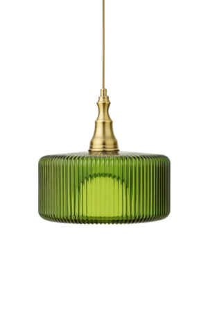 מנורת תלייה ירוקה