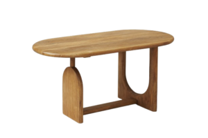 שולחן עץ אובלי אומברטו גדול