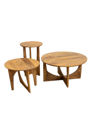 סט שולחנות שלישיה הנרי