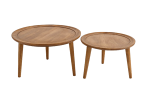 סט שולחנות טרויה זוגי