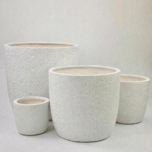 סט רביעייה כדי אלמוג לבן