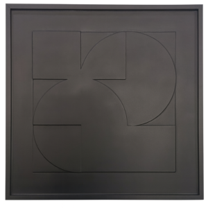 תמונה מרובעת שחורה גאומטרי