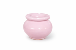 מאפרה קרמיקה ורוד חלק