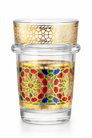 שישיית כוסות מרקש אדום