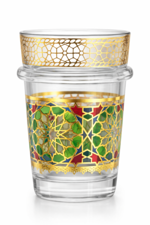 שישיית כוסות מרקש ירוק