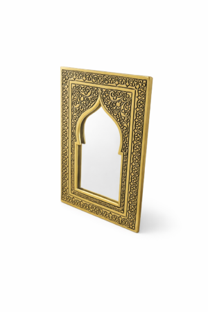 מראה נחושת מרוקאית M