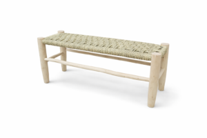 ספסל זוגי קלוע ראטן