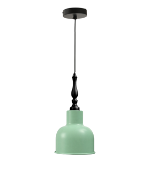 מנורת מתכת מדריד וינטג' ירוק