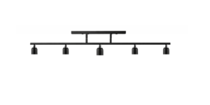 מתלה חמישייה שחור רטרו